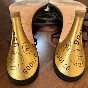 Chanel Black Women's Sandals heels